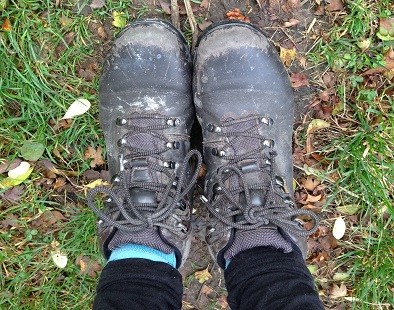 A pair of walking boots - pull yours on and head out on one of our walks with beautiful views in England