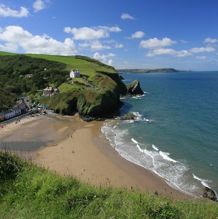 The Ceredigion Coast Path, offered as a walking holiday with The Carter Company