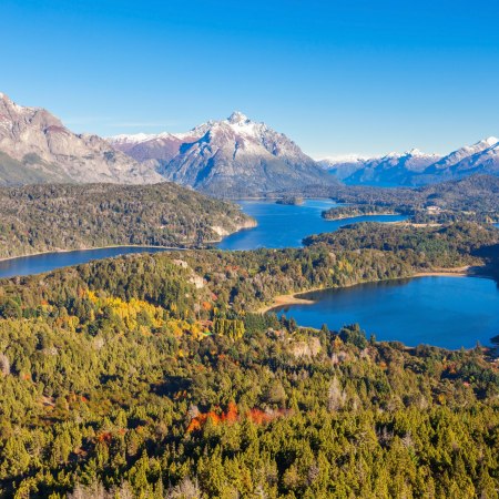 View over Nahuel Huapi lake