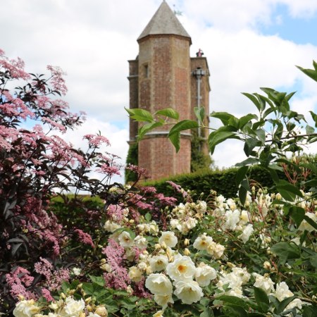 Magical Sissinghurst gardens are towered over by its Castle