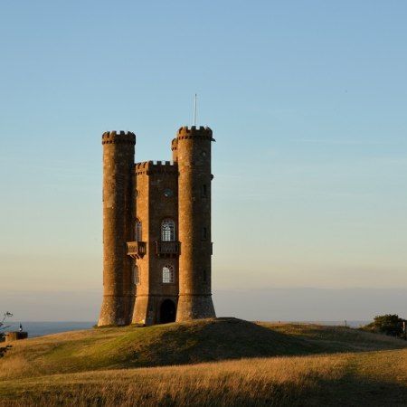 Looking down on Dyrham Park from the Cotswold Way