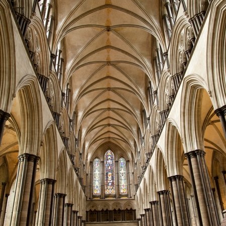 Imposing cathedral ceiling - discover this and more on our Really Rather Special cycling holiday 