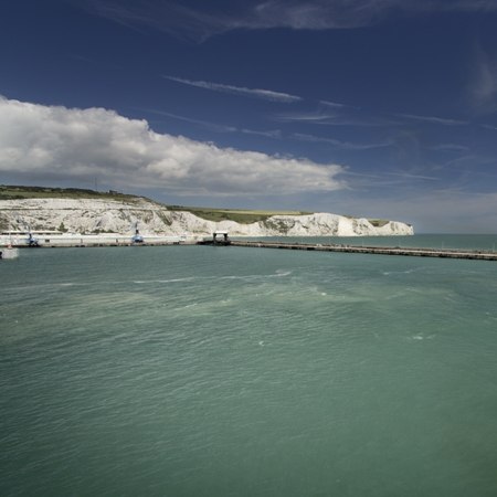 The stunning Kent coastline, seen en route on this Carter Company bike trip 