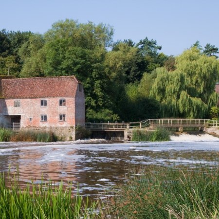Enjoy Dorset water mills on this traffic free gentle cycling holiday, great for the family or a romantic cycling break