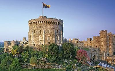 Windsor Castle, the starting point for this luxury winter walking tour along the Thames