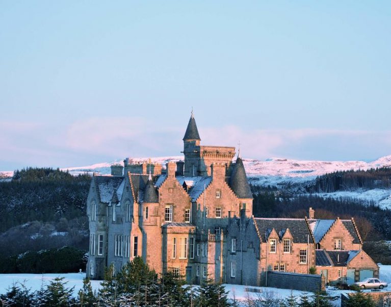 Glengorm Castle on the Isle of Mull