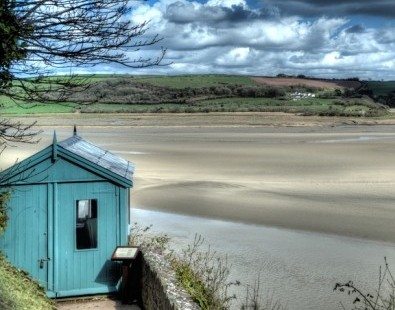 Dylan Thomas' writing shed on our UK walking tour for book lovers